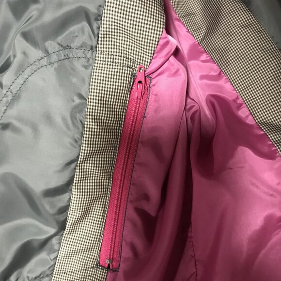 Black Leather Danier Coat - Picture 5 of 7